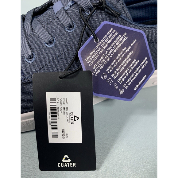 Cuater By Travis Mathew Wildcard Navy Spikeless Golf Shoes 4MR217 Men's 10.5 - Picture 11 of 11